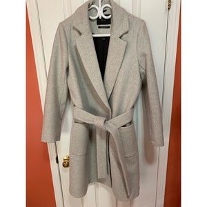 Scotch and Soda wool trench coat
